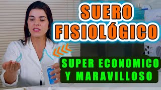 Use todos los días SUERO FISIOLÓGICO  Maravilloso para la Piel el Cabello y la Salud [upl. by Aizitel]