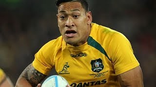 Israel Folau Tribute [upl. by Ecinert875]