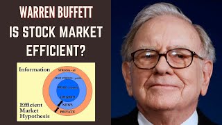 Debunking Efficient Market Hypothesis  Warren Buffett [upl. by Suilmann123]