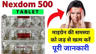 Nexdom 500 mg tablet full review in Hindi [upl. by Ednew]