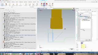 Mastercam Lathe Groove toolpath [upl. by Perri]