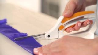 Fiskars® Easy Action™ Scissors for Paper Fabric amp More [upl. by Tobye778]