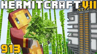 Hermitcraft VII 913 Secret Bamboo Farm amp New Tower [upl. by Menon]