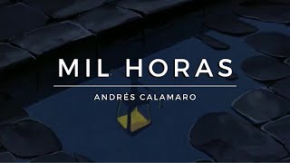 Mil Horas  Andrés Calamaro Slowed amp reverb [upl. by Kazimir973]