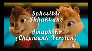 Sphesihle Skhakhane  Amaphiko Chipmunk Version [upl. by Weismann]