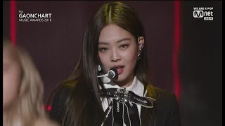 BLACKPINK  DDUDU DDUDU  FOREVER YOUNG in 2019 Mnet Gaon Chart Music Awards [upl. by Nahpets]