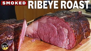 Ribeye Roast Smoked On The Pit Barrel Cooker [upl. by Merla912]