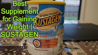 Best Supplement To Gain Weight Fast sustagen weightgain protienshake [upl. by Rask]