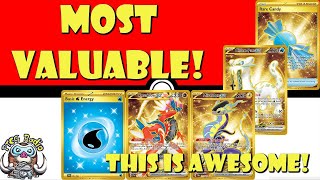 Top 10 Most Valuable GOLD Pokémon TCG Cards This is AWESOME Most Expensive Time to Invest [upl. by Perni]