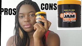 Lets Jam Conditioning And Shine Gel Extra Hold ReviewPros N Cons of lets jam extra hold [upl. by Farl753]