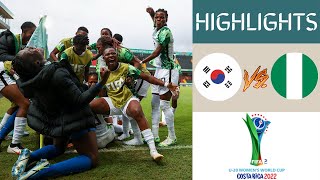 🇰🇷 South Koreaa vs Nigeriia 🇳🇬 Womens World Cup U20 Championship Highlights  Group C [upl. by Ariait201]