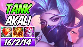 S HEARTSTEEL TANK AKALI MID  New Build amp Runes  League of Legends [upl. by Eveline]