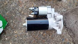 Citroen Berlingo Starter motor removal and replacement How to Replace it SUBSCRIBE PLEASE [upl. by Pacifica537]