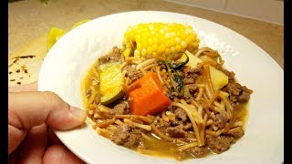 Fideo with Ground Beef How to make Fideo [upl. by Etnovaj]