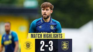 HIGHLIGHTS  Harrogate Town 23 Huddersfield Town [upl. by Millwater540]