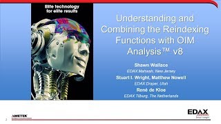 Understanding and Combining the Reindexing Functions in OIM Analysis™ v8 [upl. by Cibis]