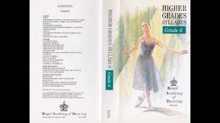 Royal Academy of Dancing Higher Grades Syllabus  Grade 6 1993 UK VHS [upl. by Ahsemot]