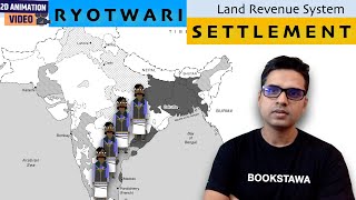 Detailed  Ryotwari System in Hindi  Land Revenue Settlements for UPSC [upl. by Llatsyrc]