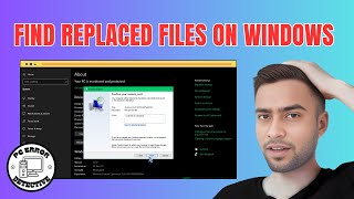 How to Find Replaced Files on Windows 10 [upl. by Bivins]