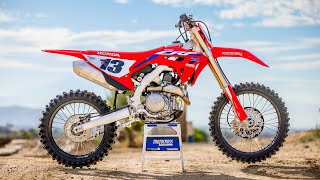 2024 Honda CRF450 TESTED [upl. by Enetsirk]