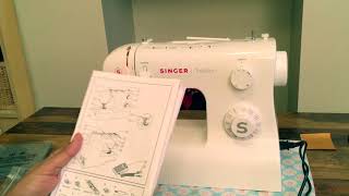 My Bargain  A Great Beginner Sewing Machine  UNBOXING SINGER 2282 Beginners Will Love This [upl. by Aivatco854]