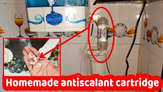 home made antiscalant cartridge filter for water purifier  antiscalant balls [upl. by Nessie]