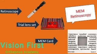 Monocular estimate methodMEM MEM Retinoscopy Procedure [upl. by Sancho567]