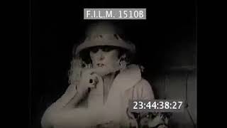 Theda Bara in Rare Footage [upl. by Osnola579]