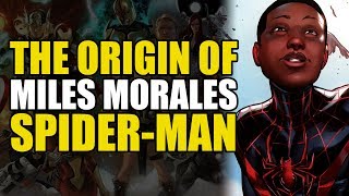 Miles Morales Becomes SpiderMan Comics Explained [upl. by Ennaxxor]