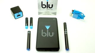 blu eCigs blu PLUS Rechargeable Electronic Cigarette Starter Kit Review [upl. by Alyl]