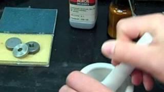 Preparing Solid IR Pellets [upl. by Amity]