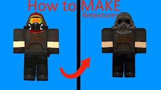 How to make a roblox retexture [upl. by Narba]