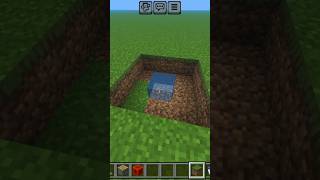 Minecraft new water block 😱😱😱minecraft shorts waterlogicwaterblock [upl. by Helman430]