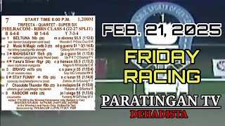 KARERA TIPS AND ANALYSIS FEB 21 2025 PARATINGAN TV [upl. by Nelia]