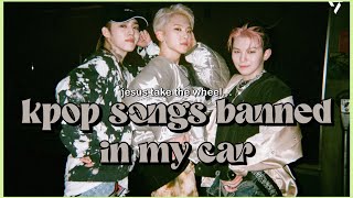 kpop songs banned in my car ☆ [upl. by Peednama]