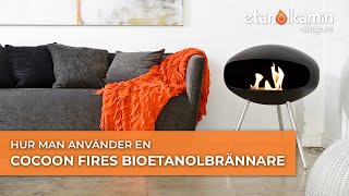 Hur man använder en Cocoon Fires etanolkamin [upl. by Asen]