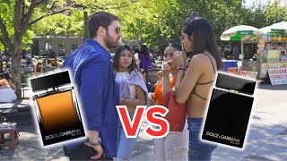 Dolce amp Gabbana The One EDP Intense vs Dolce amp Gabbana The One EDP Fragrance Battle Womens Reactions [upl. by Ylrad772]