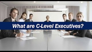 What are CLevel Executives [upl. by Iruahs402]