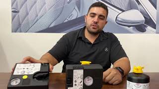 Como utilizar o compressor da MercedesBenz [upl. by Amadus]