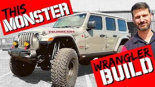 The Makings of a Monster Custom Jeep Wrangler JL Build [upl. by Ezar]