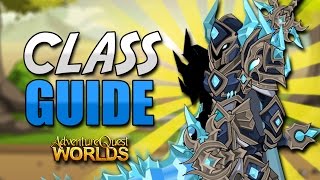 Glacial Berserker Class GUIDE Enhancements AQW AdventureQuest Worlds [upl. by Pedersen194]