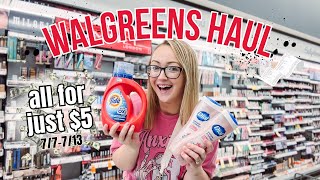 🔥 5 Walgreens Haul 77713 cheap laundry products amp body wash [upl. by Trelu]