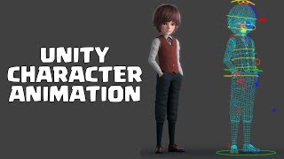 Unity Character Animation  Easy Tutorial [upl. by Moretta]