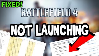 How to Fix Battlefield 4 not Launching 100Fix [upl. by Nwahsyt]