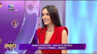 Bravo ai stil  Viviana Sposub o aparitie efervescenta Fetele au primito cu bratele deschise [upl. by Zehcnas]