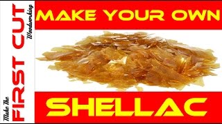 Make Your Own Wood Finish  Shellac [upl. by Llednar]