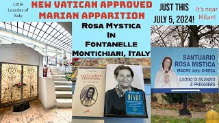 Rosa Mystica Apparition  Marian Apparition Site  Montichiari  New Vatican Approved [upl. by Ecire]