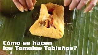 Cómo hacer Tamales Panameños Tableños [upl. by Durand]