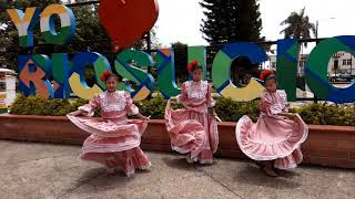 POLLERA COLORADA  COREOGRAFIA [upl. by Jaqitsch]