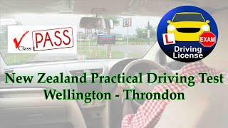 Practical Driving Test  Wellington New Zealand [upl. by Annelg787]